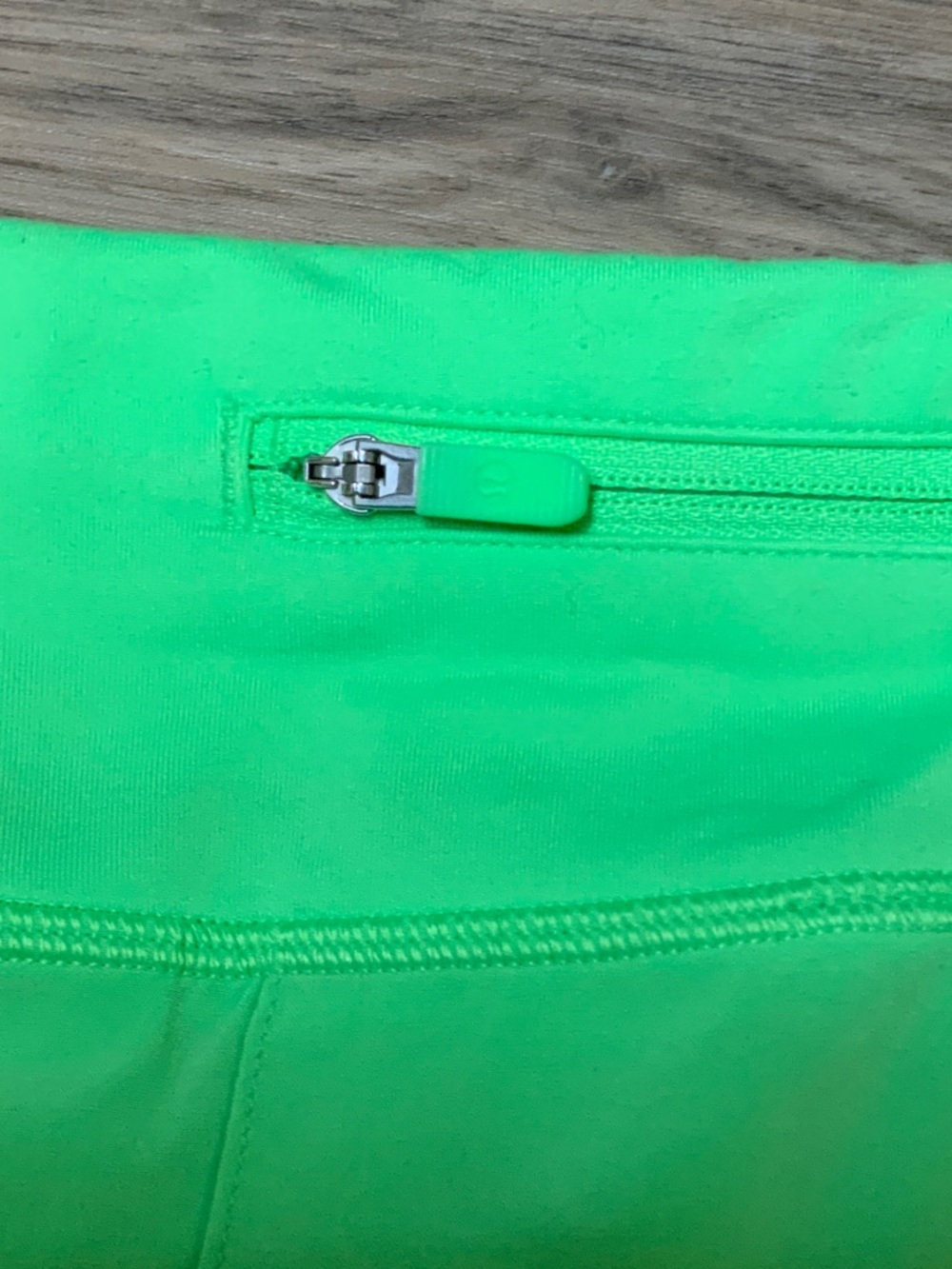lululemon athletica Neon Green Skirt with Built-in Shorts - Picture 4 of 7